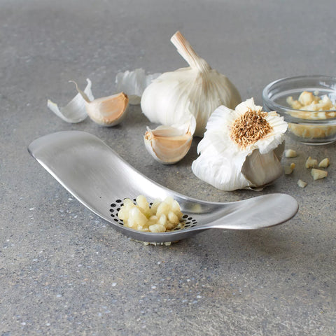 Joseph Garlic Rocker Crusher Mincer Press Dishwasher Safe, Stainless Steel